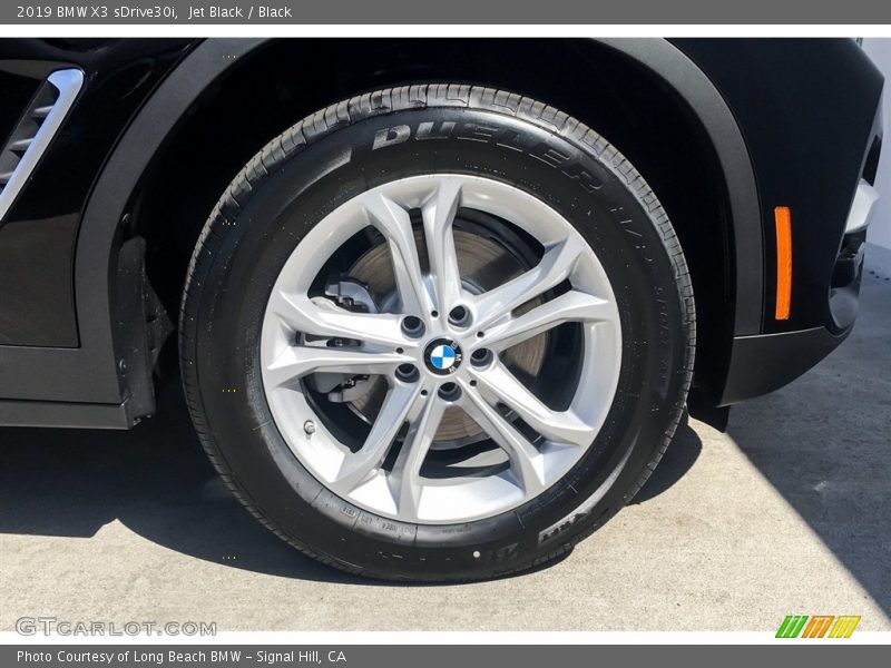 Jet Black / Black 2019 BMW X3 sDrive30i