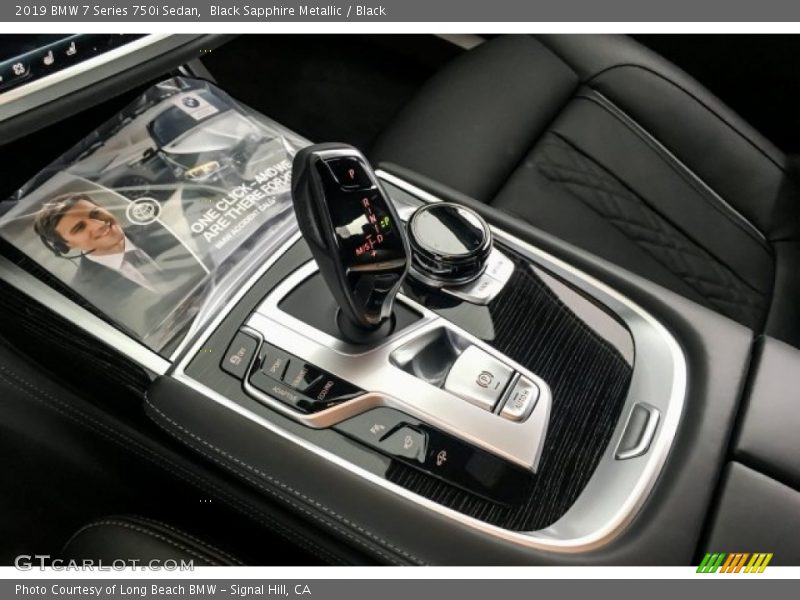 Black Sapphire Metallic / Black 2019 BMW 7 Series 750i Sedan