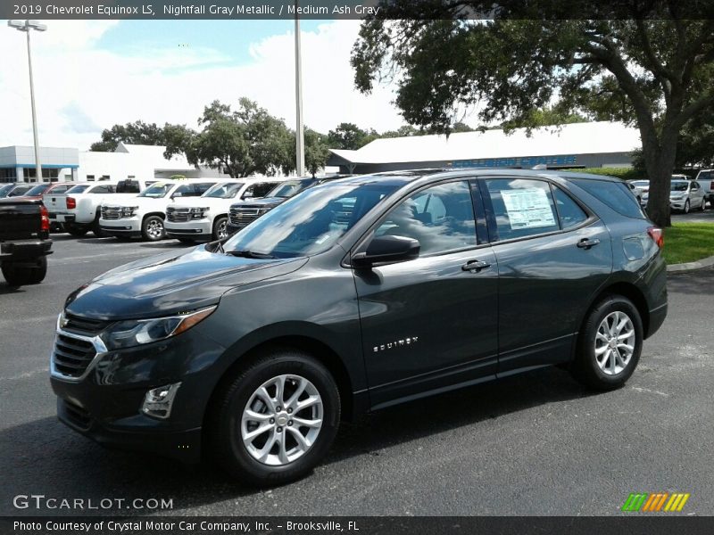 Nightfall Gray Metallic / Medium Ash Gray 2019 Chevrolet Equinox LS