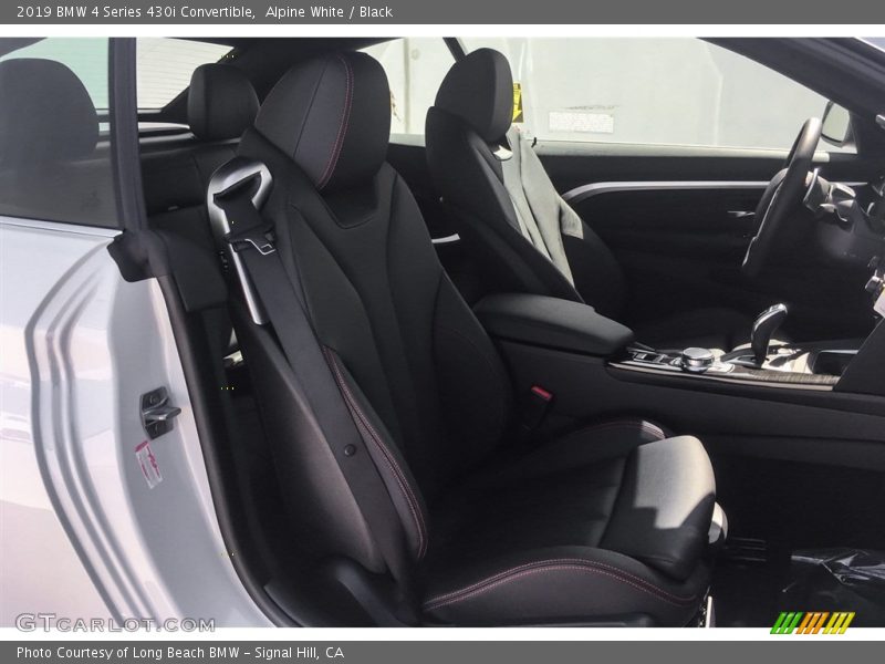 Alpine White / Black 2019 BMW 4 Series 430i Convertible