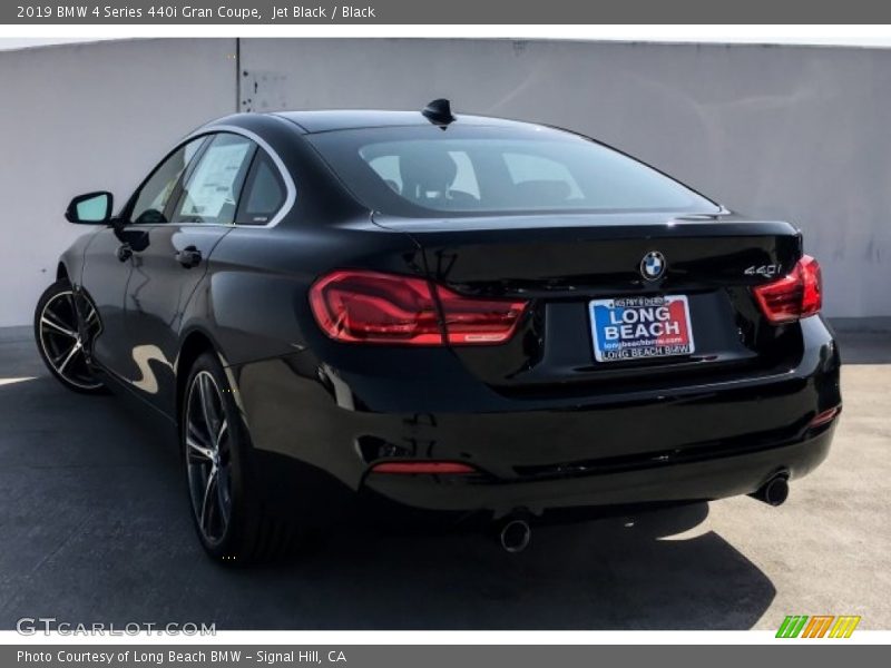 Jet Black / Black 2019 BMW 4 Series 440i Gran Coupe