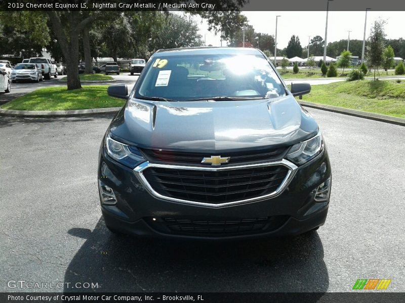 Nightfall Gray Metallic / Medium Ash Gray 2019 Chevrolet Equinox LS