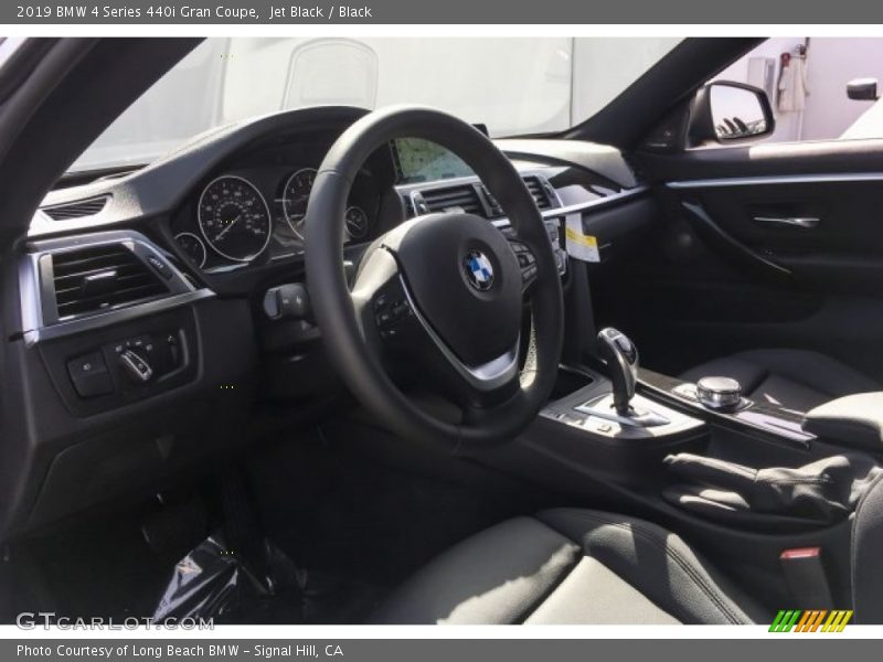 Jet Black / Black 2019 BMW 4 Series 440i Gran Coupe