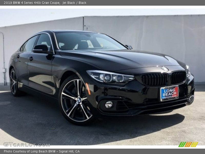Jet Black / Black 2019 BMW 4 Series 440i Gran Coupe