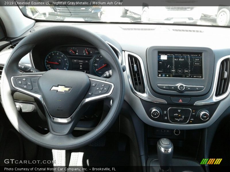 Nightfall Gray Metallic / Medium Ash Gray 2019 Chevrolet Equinox LS