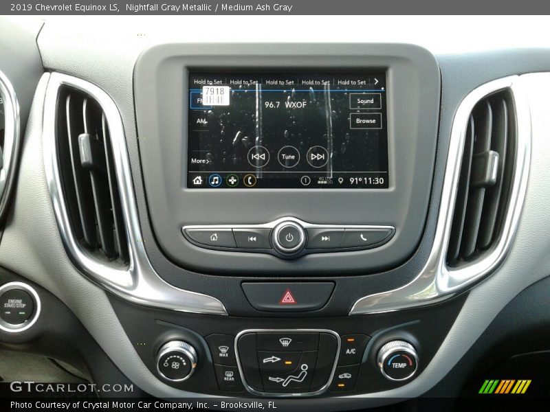 Nightfall Gray Metallic / Medium Ash Gray 2019 Chevrolet Equinox LS