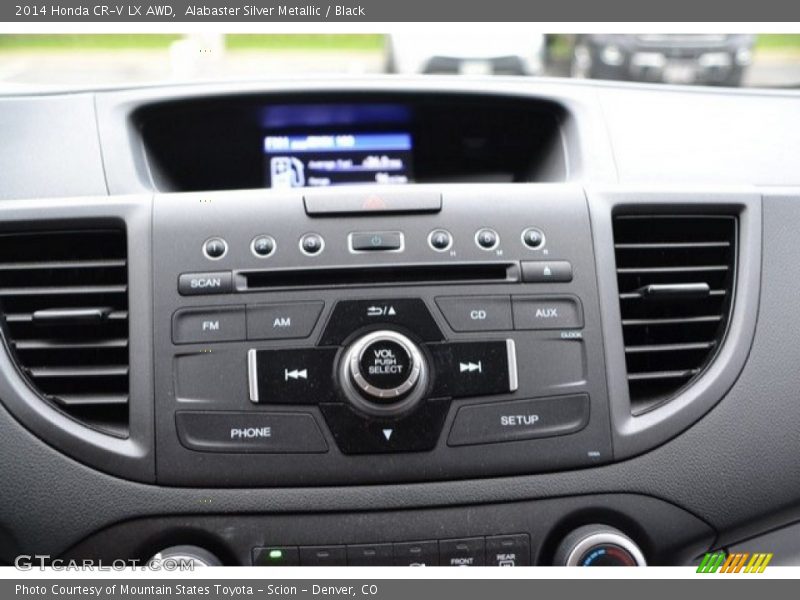 Alabaster Silver Metallic / Black 2014 Honda CR-V LX AWD