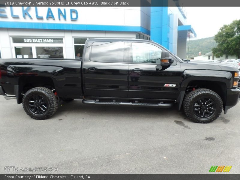 Black / Jet Black 2019 Chevrolet Silverado 2500HD LT Crew Cab 4WD