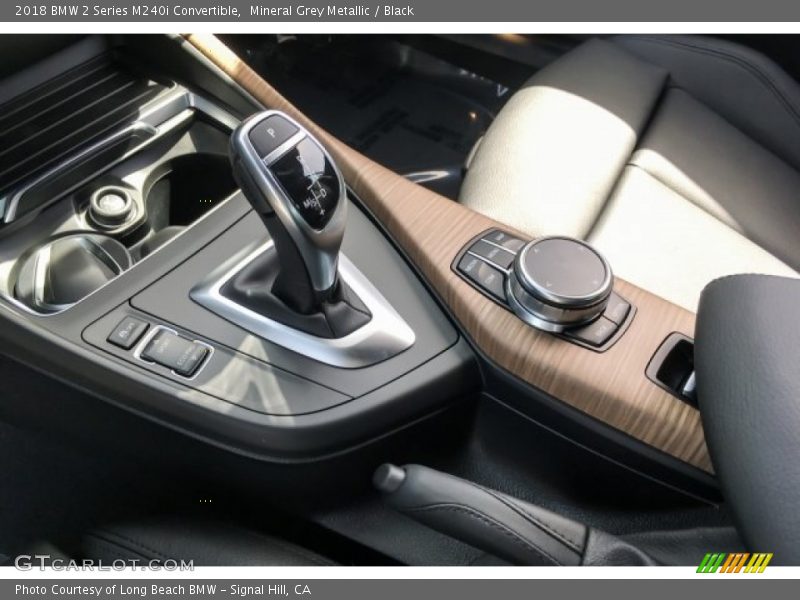 Mineral Grey Metallic / Black 2018 BMW 2 Series M240i Convertible