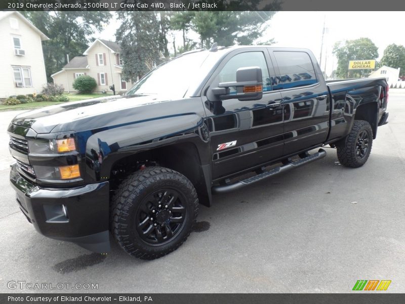 Black / Jet Black 2019 Chevrolet Silverado 2500HD LT Crew Cab 4WD