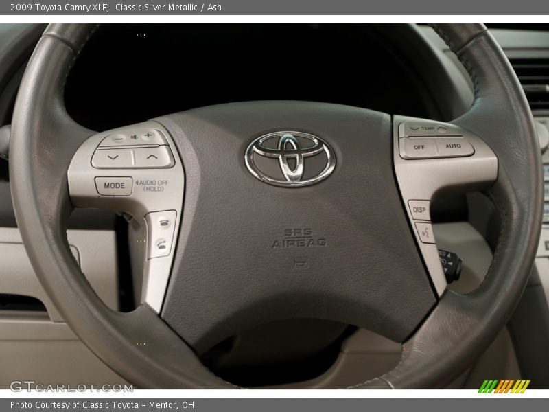 Classic Silver Metallic / Ash 2009 Toyota Camry XLE