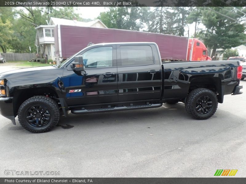Black / Jet Black 2019 Chevrolet Silverado 2500HD LT Crew Cab 4WD