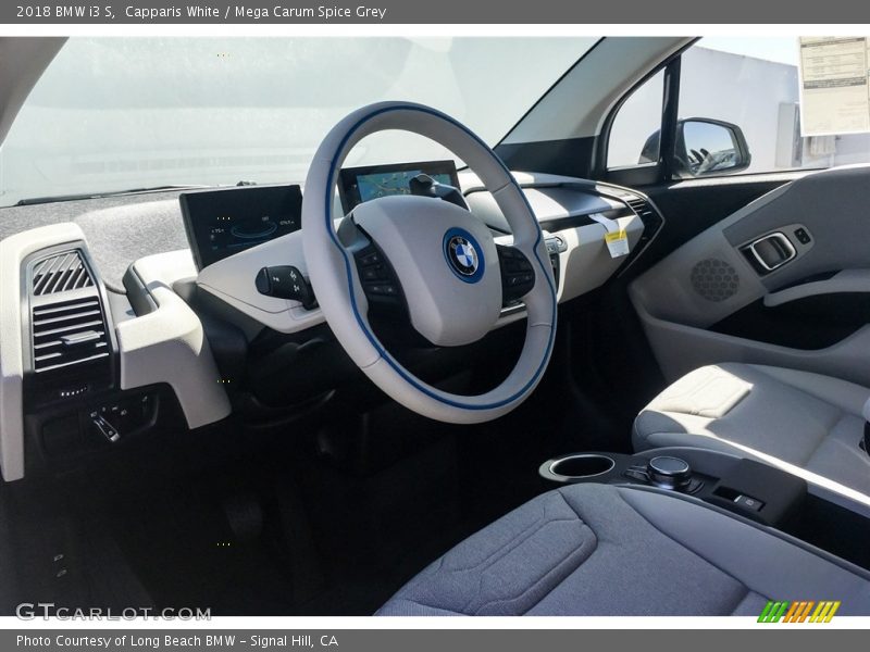 Capparis White / Mega Carum Spice Grey 2018 BMW i3 S
