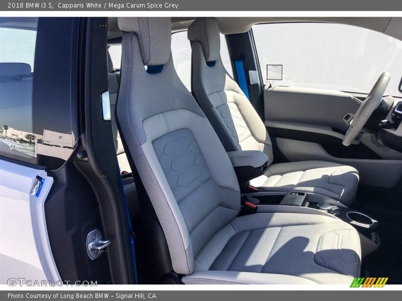Capparis White / Mega Carum Spice Grey 2018 BMW i3 S