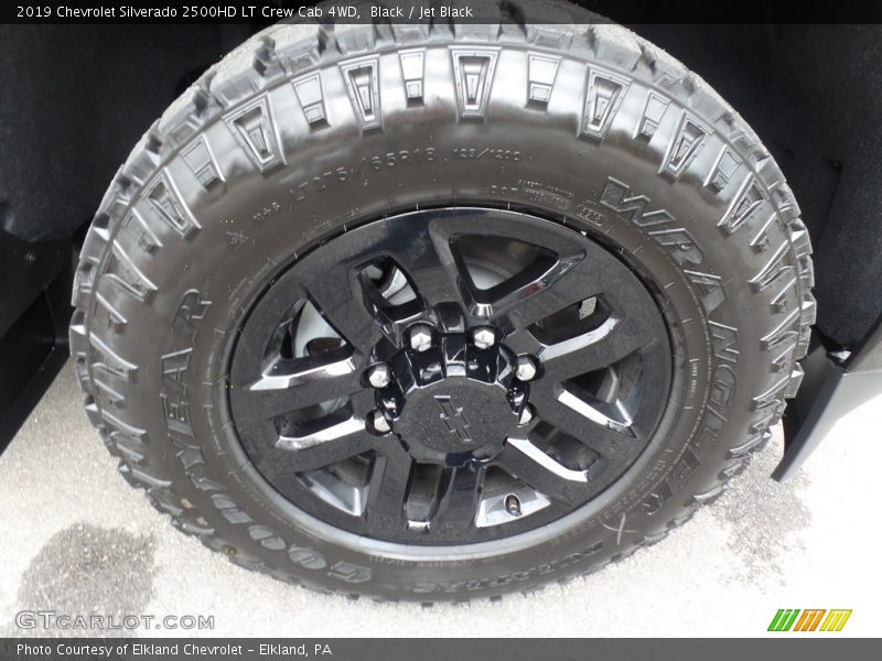 Black / Jet Black 2019 Chevrolet Silverado 2500HD LT Crew Cab 4WD