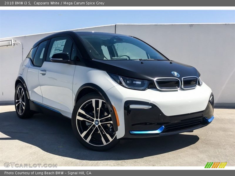 Capparis White / Mega Carum Spice Grey 2018 BMW i3 S