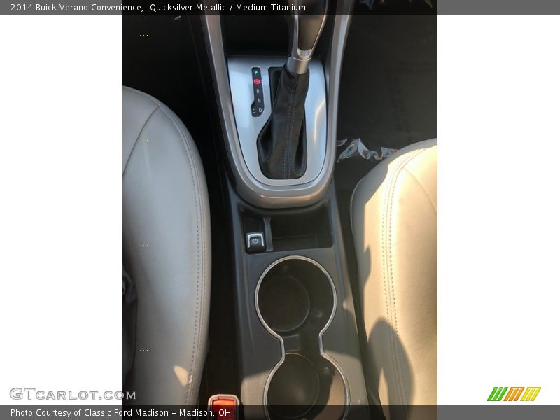 Quicksilver Metallic / Medium Titanium 2014 Buick Verano Convenience