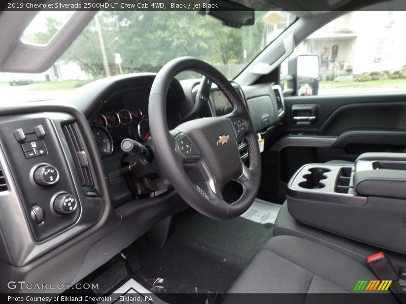 Black / Jet Black 2019 Chevrolet Silverado 2500HD LT Crew Cab 4WD