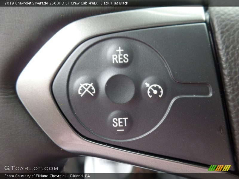 Black / Jet Black 2019 Chevrolet Silverado 2500HD LT Crew Cab 4WD