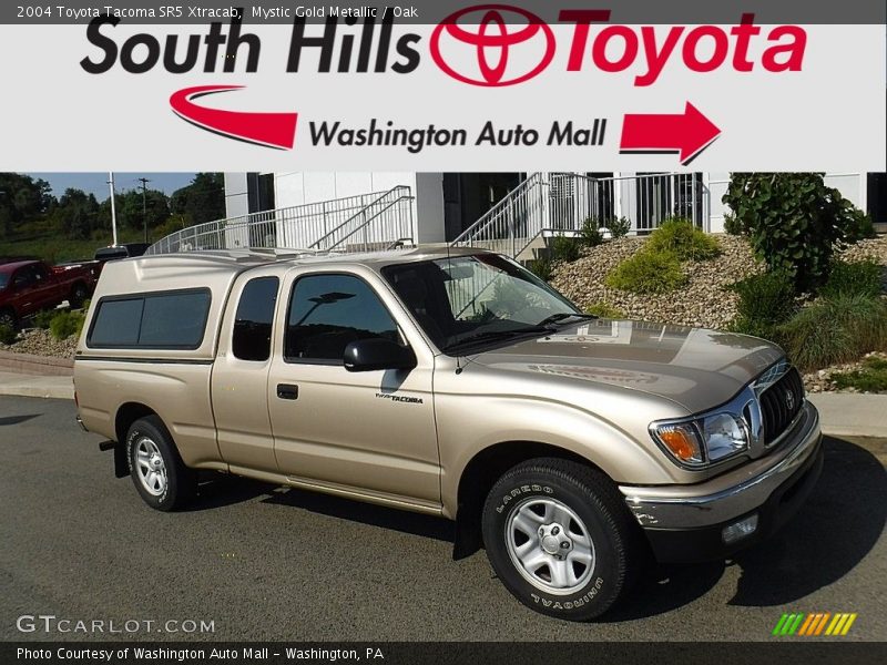 Mystic Gold Metallic / Oak 2004 Toyota Tacoma SR5 Xtracab