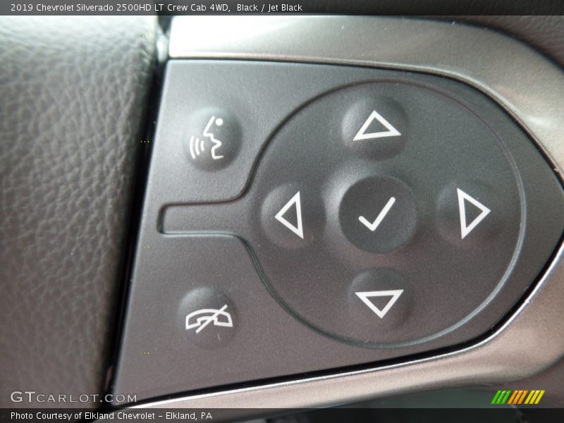 Black / Jet Black 2019 Chevrolet Silverado 2500HD LT Crew Cab 4WD