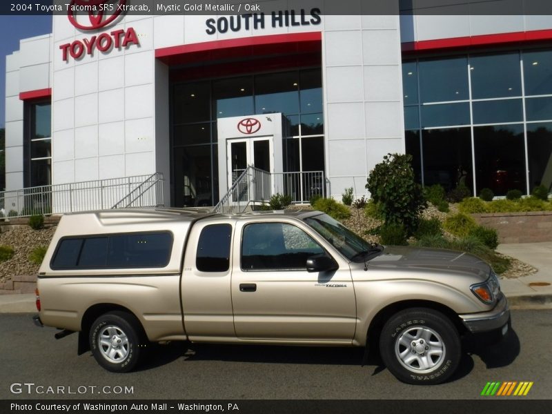 Mystic Gold Metallic / Oak 2004 Toyota Tacoma SR5 Xtracab