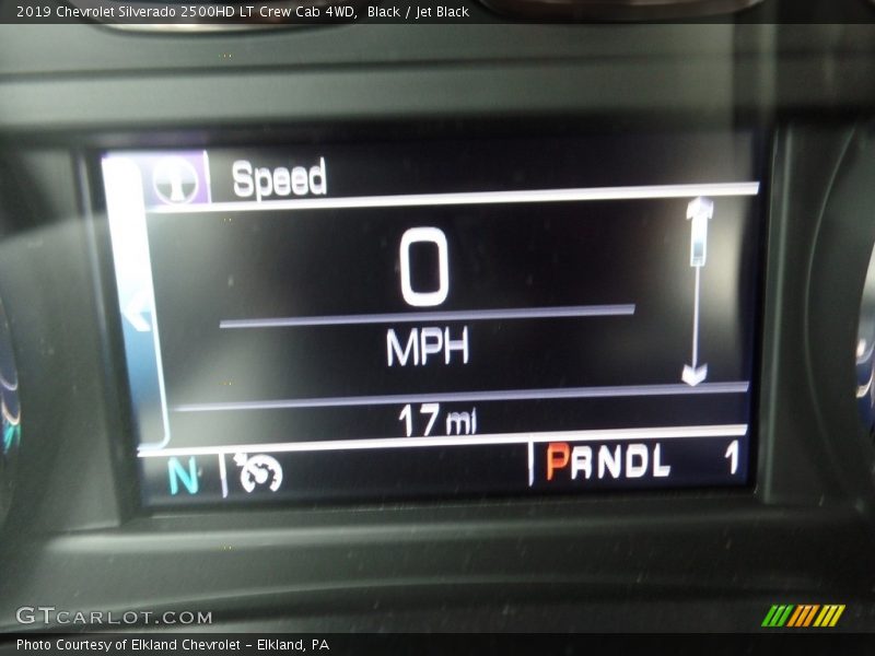 Black / Jet Black 2019 Chevrolet Silverado 2500HD LT Crew Cab 4WD