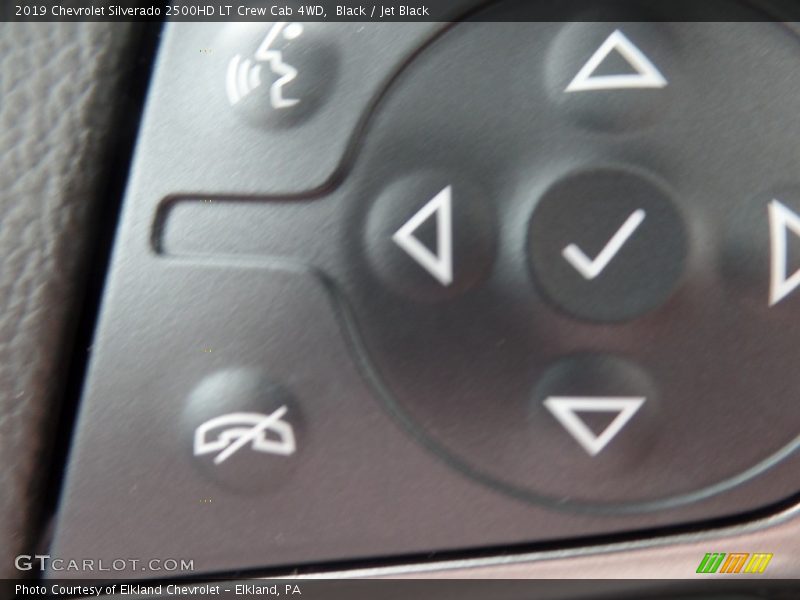 Black / Jet Black 2019 Chevrolet Silverado 2500HD LT Crew Cab 4WD