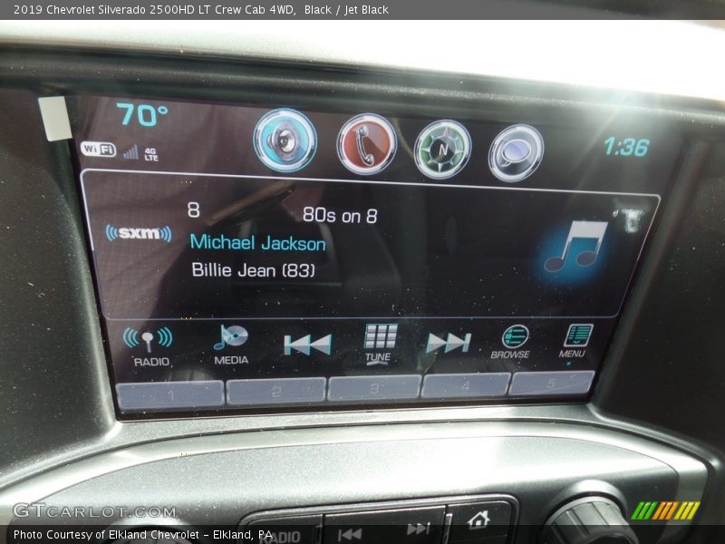 Black / Jet Black 2019 Chevrolet Silverado 2500HD LT Crew Cab 4WD