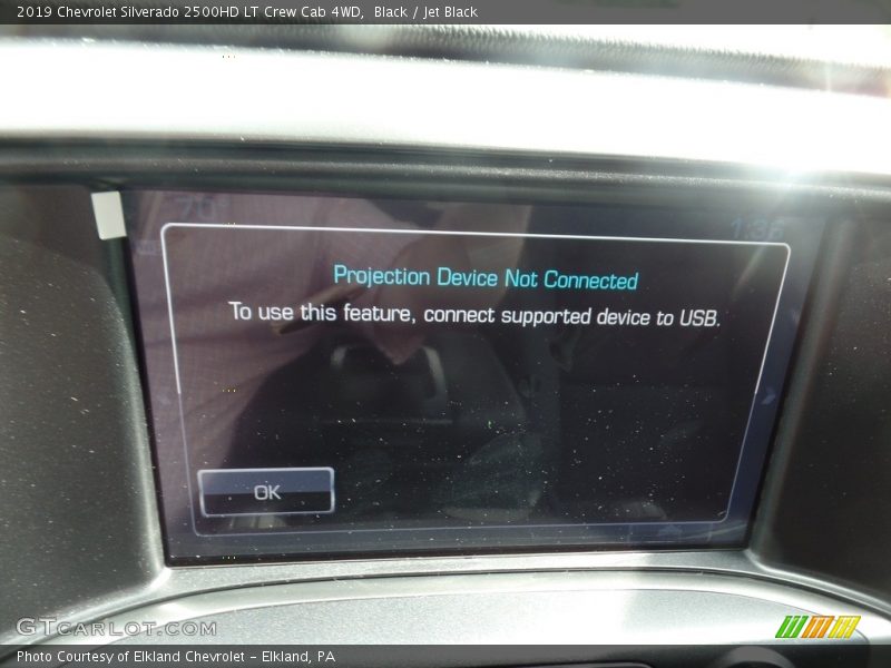 Black / Jet Black 2019 Chevrolet Silverado 2500HD LT Crew Cab 4WD