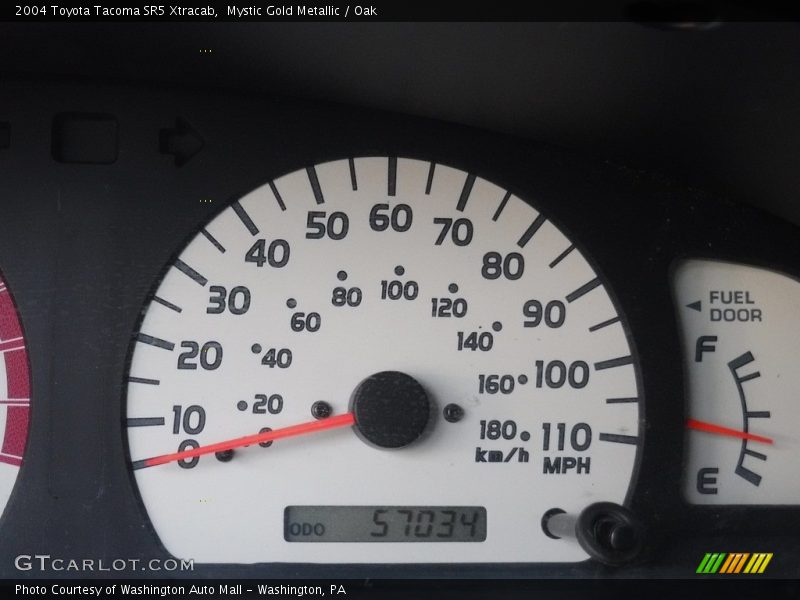 Mystic Gold Metallic / Oak 2004 Toyota Tacoma SR5 Xtracab