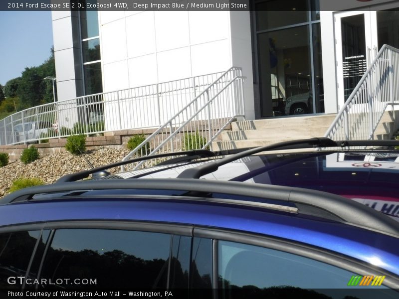Deep Impact Blue / Medium Light Stone 2014 Ford Escape SE 2.0L EcoBoost 4WD