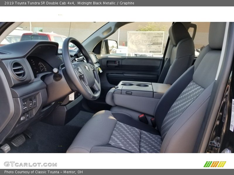 2019 Tundra Sr Double Cab 4x4 Graphite Interior Photo No