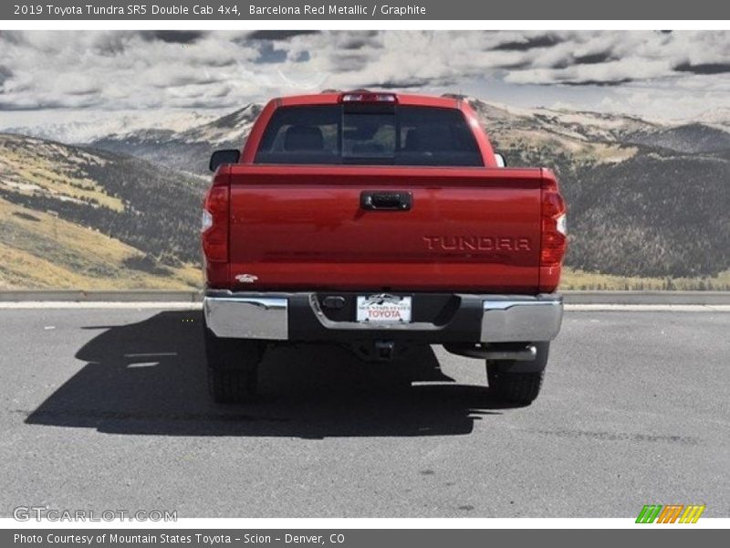 Barcelona Red Metallic / Graphite 2019 Toyota Tundra SR5 Double Cab 4x4