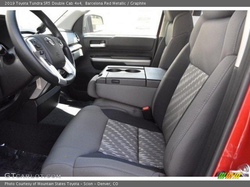 Barcelona Red Metallic / Graphite 2019 Toyota Tundra SR5 Double Cab 4x4