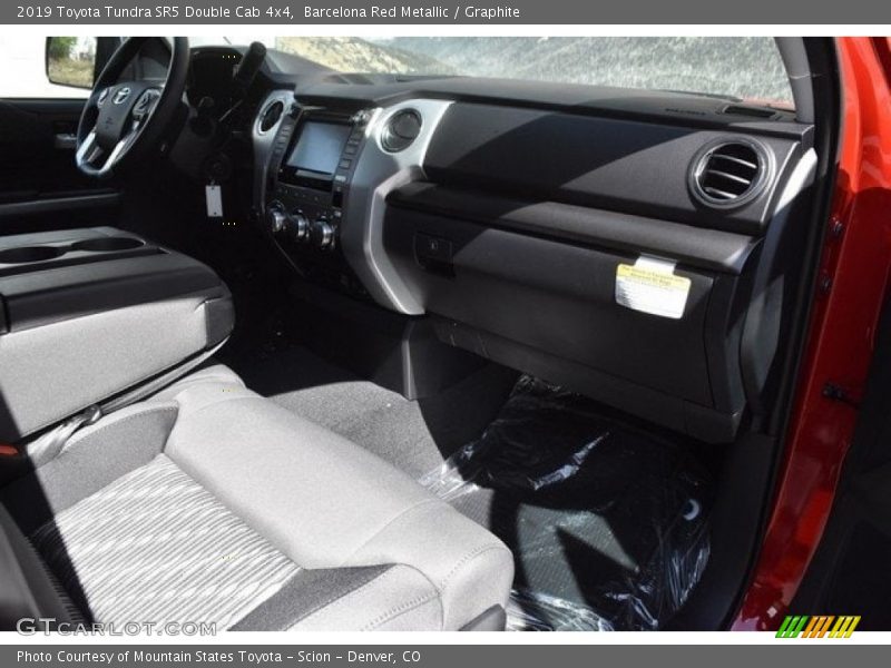 Barcelona Red Metallic / Graphite 2019 Toyota Tundra SR5 Double Cab 4x4