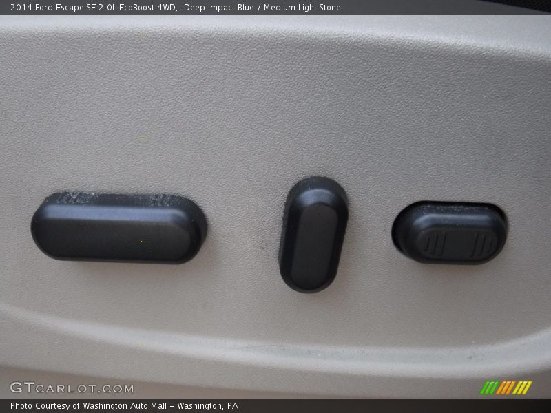 Deep Impact Blue / Medium Light Stone 2014 Ford Escape SE 2.0L EcoBoost 4WD