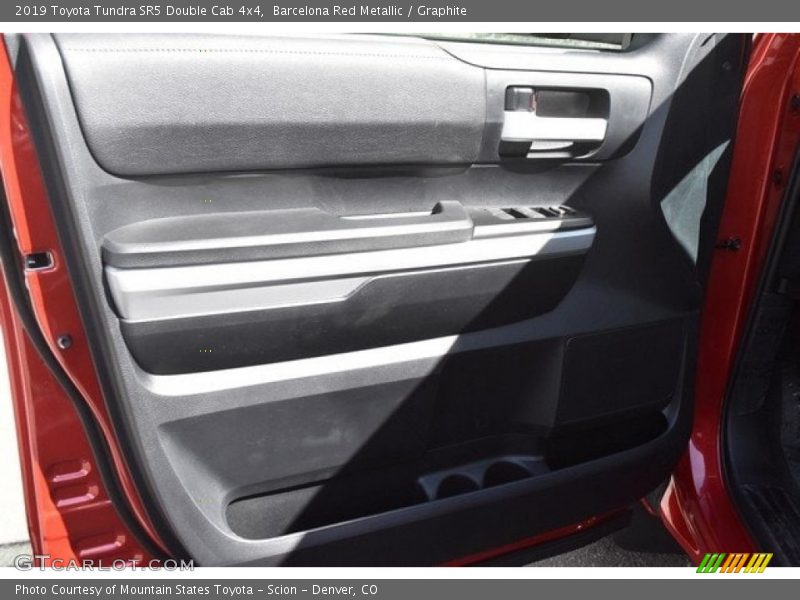 Barcelona Red Metallic / Graphite 2019 Toyota Tundra SR5 Double Cab 4x4