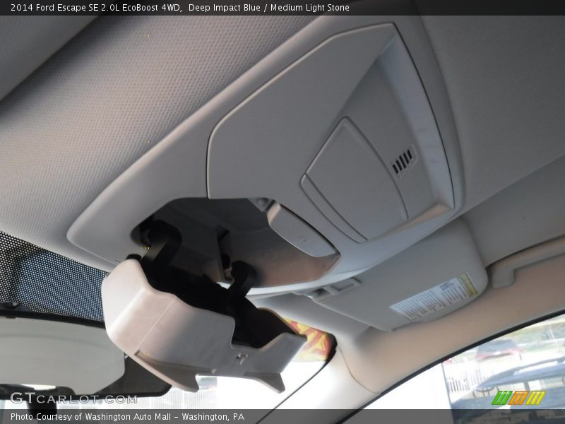 Deep Impact Blue / Medium Light Stone 2014 Ford Escape SE 2.0L EcoBoost 4WD