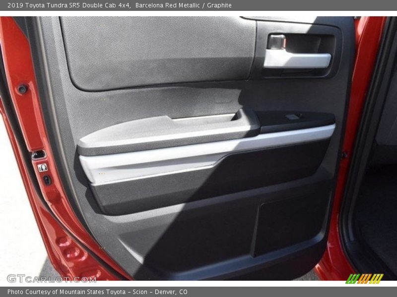 Barcelona Red Metallic / Graphite 2019 Toyota Tundra SR5 Double Cab 4x4