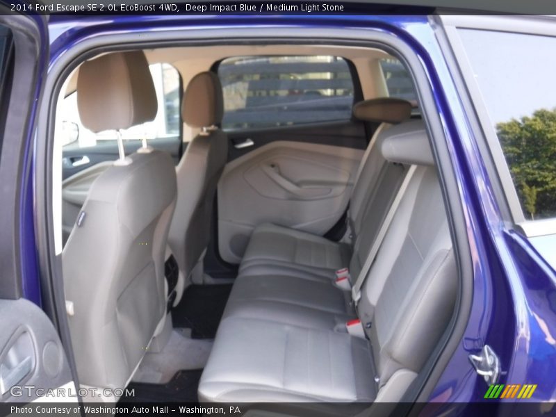 Deep Impact Blue / Medium Light Stone 2014 Ford Escape SE 2.0L EcoBoost 4WD