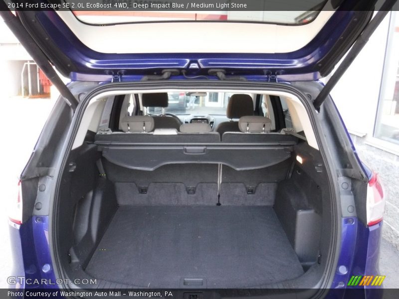 Deep Impact Blue / Medium Light Stone 2014 Ford Escape SE 2.0L EcoBoost 4WD
