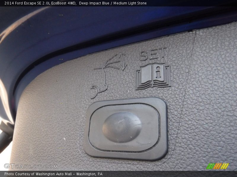 Deep Impact Blue / Medium Light Stone 2014 Ford Escape SE 2.0L EcoBoost 4WD