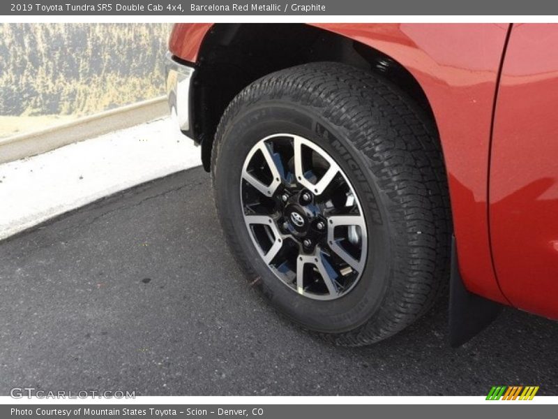 Barcelona Red Metallic / Graphite 2019 Toyota Tundra SR5 Double Cab 4x4