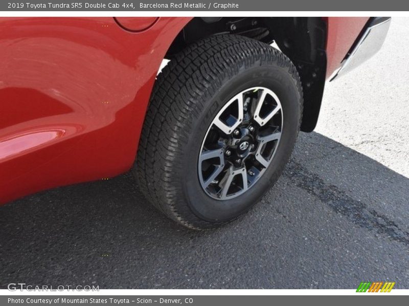 Barcelona Red Metallic / Graphite 2019 Toyota Tundra SR5 Double Cab 4x4