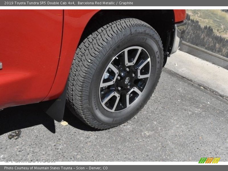 Barcelona Red Metallic / Graphite 2019 Toyota Tundra SR5 Double Cab 4x4