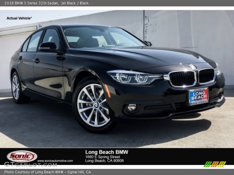 Jet Black / Black 2018 BMW 3 Series 320i Sedan