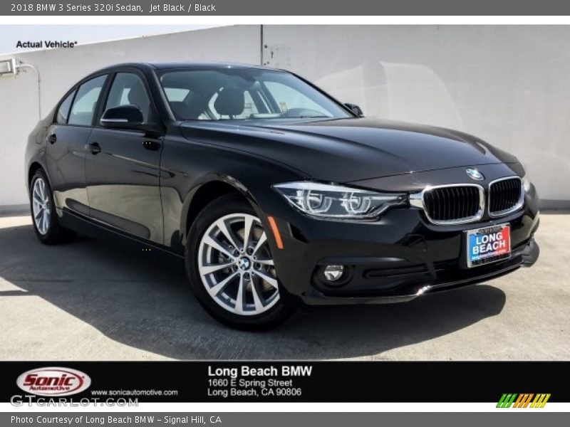 Jet Black / Black 2018 BMW 3 Series 320i Sedan