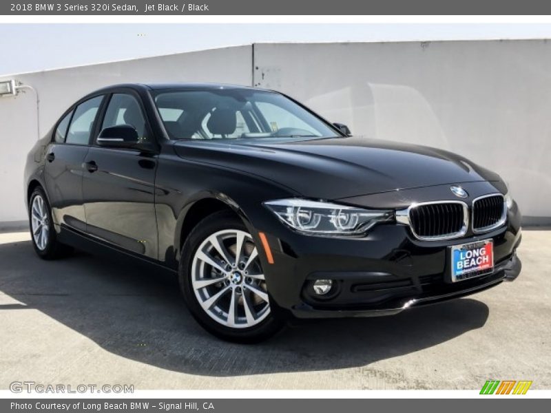 Jet Black / Black 2018 BMW 3 Series 320i Sedan