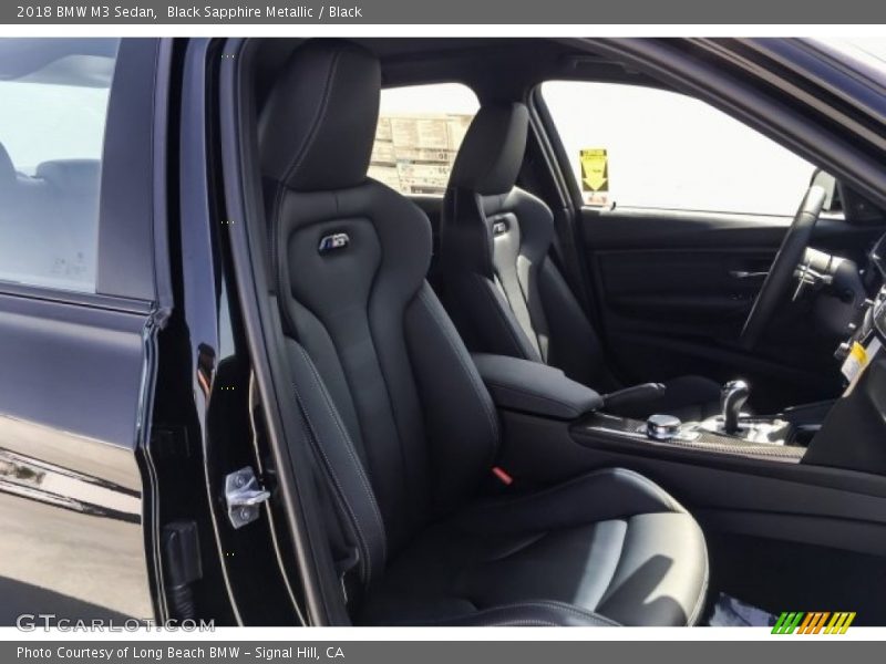 Black Sapphire Metallic / Black 2018 BMW M3 Sedan